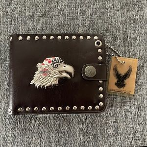 Brown leather, brand new with tag Harley Davidson wallet